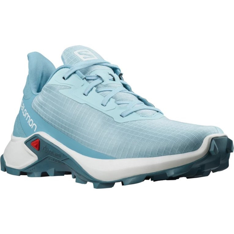 Salomon Alphacross 3 Women's Trail Running Shoes Turquoise | CA 43R50